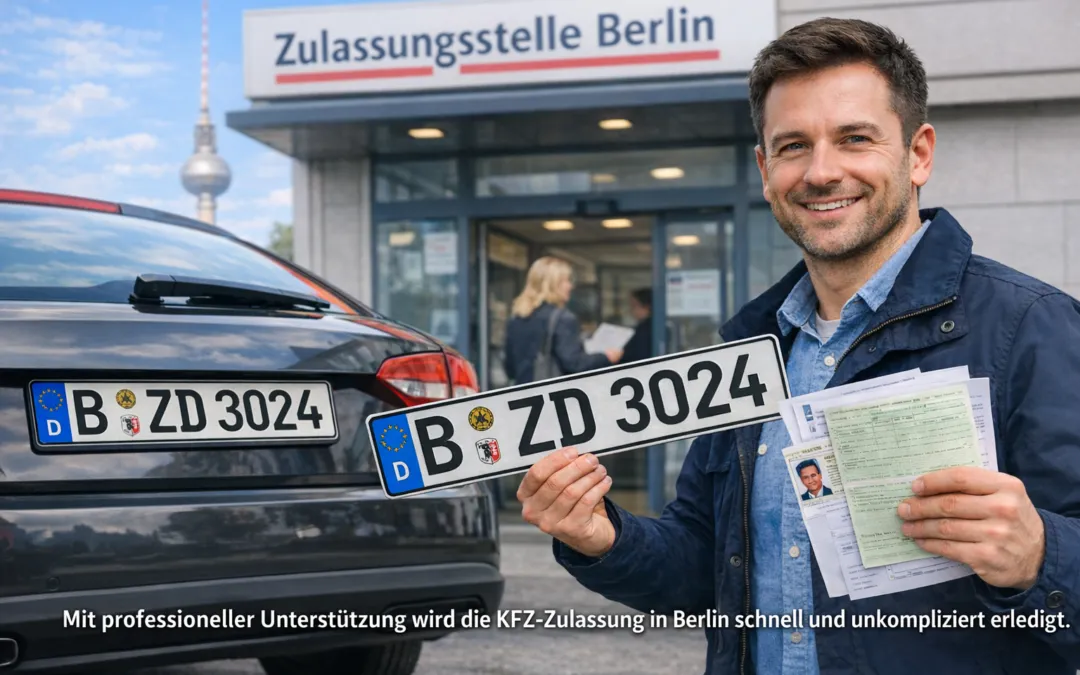KFZ-Zulassung in Berlin – So sparen Sie Zeit, Nerven und unnötige Wege