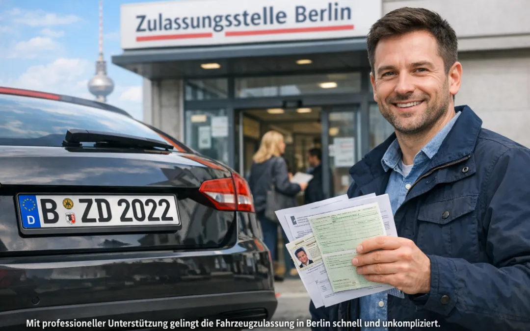 Fahrzeugzulassung in Berlin – So sparen Sie Zeit, Nerven und unnötige Wege
