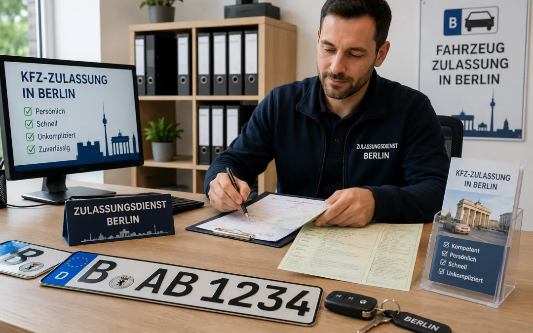Fahrzeugzulassung Berlin – So gelingt die Anmeldung Ihres Fahrzeugs schnell und unkompliziert